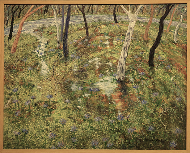 WCB_1ST_CARMEN BEESLEY-DRAKE-SWAMP WITH LILIES